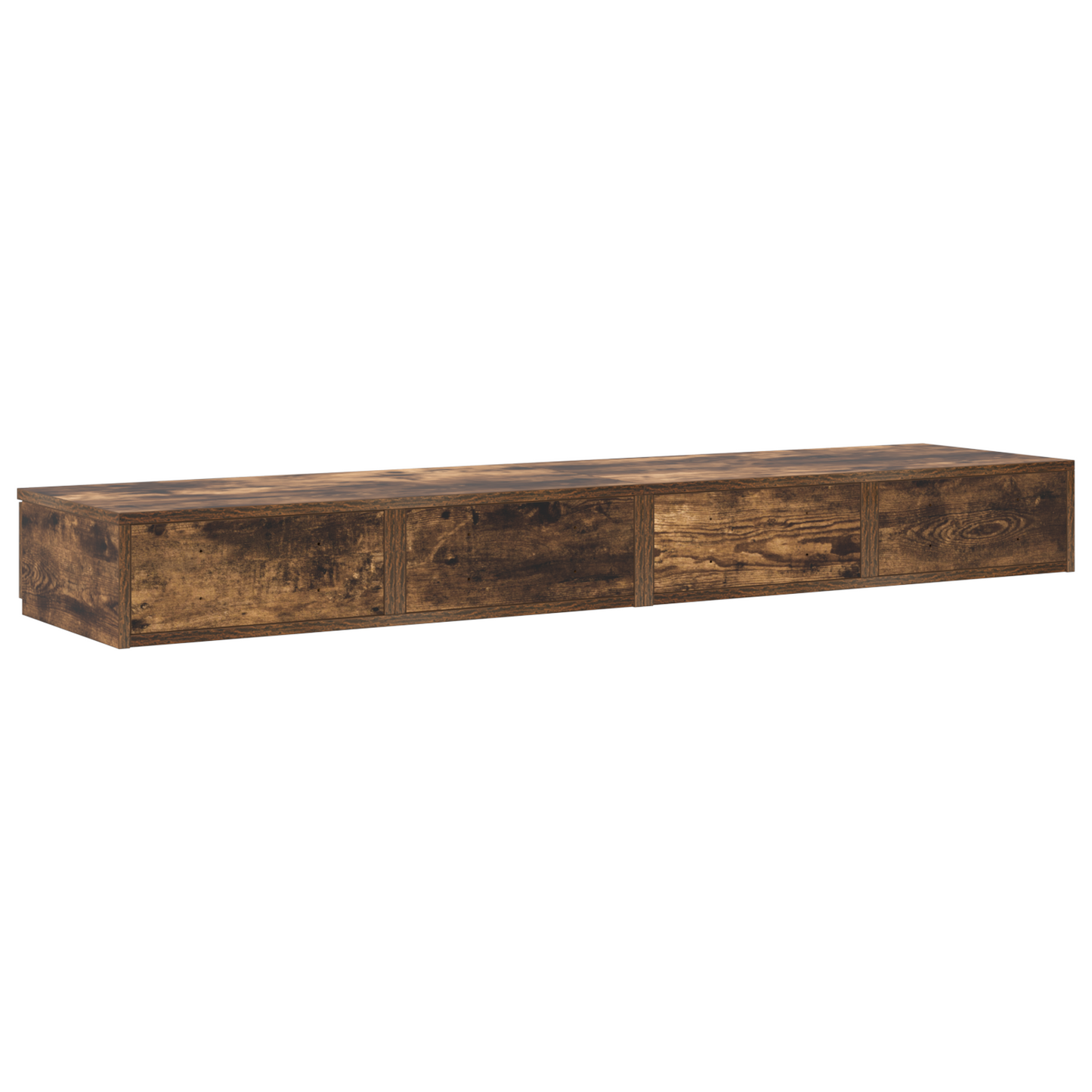 Sengekufferter Røget Eg 135X36,5X16,5 Cm Bygget I Træ