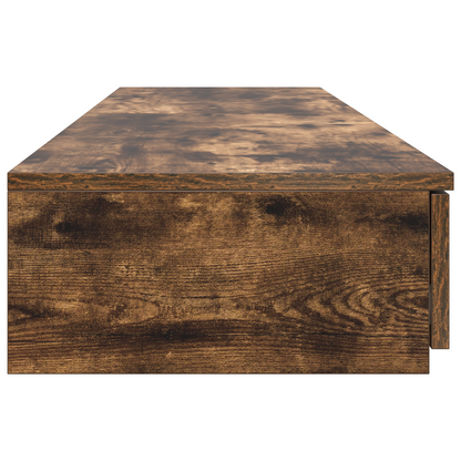 Sengekufferter Røget Eg 135X36,5X16,5 Cm Bygget I Træ