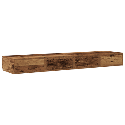 Sengeskuffer I Gammelt Træ 135X36,5X16,5 Cm Af Konstrueret Træ