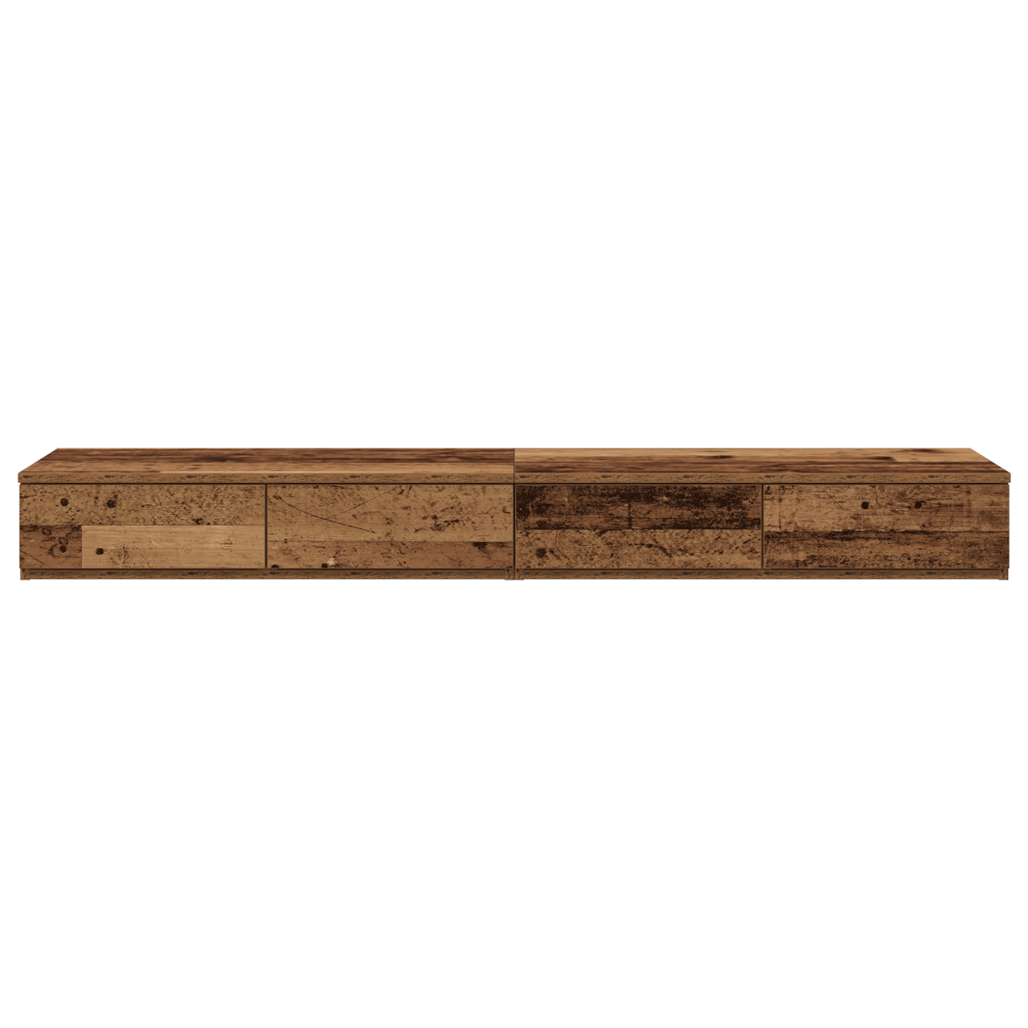 Sengeskuffer I Gammelt Træ 135X36,5X16,5 Cm Af Konstrueret Træ