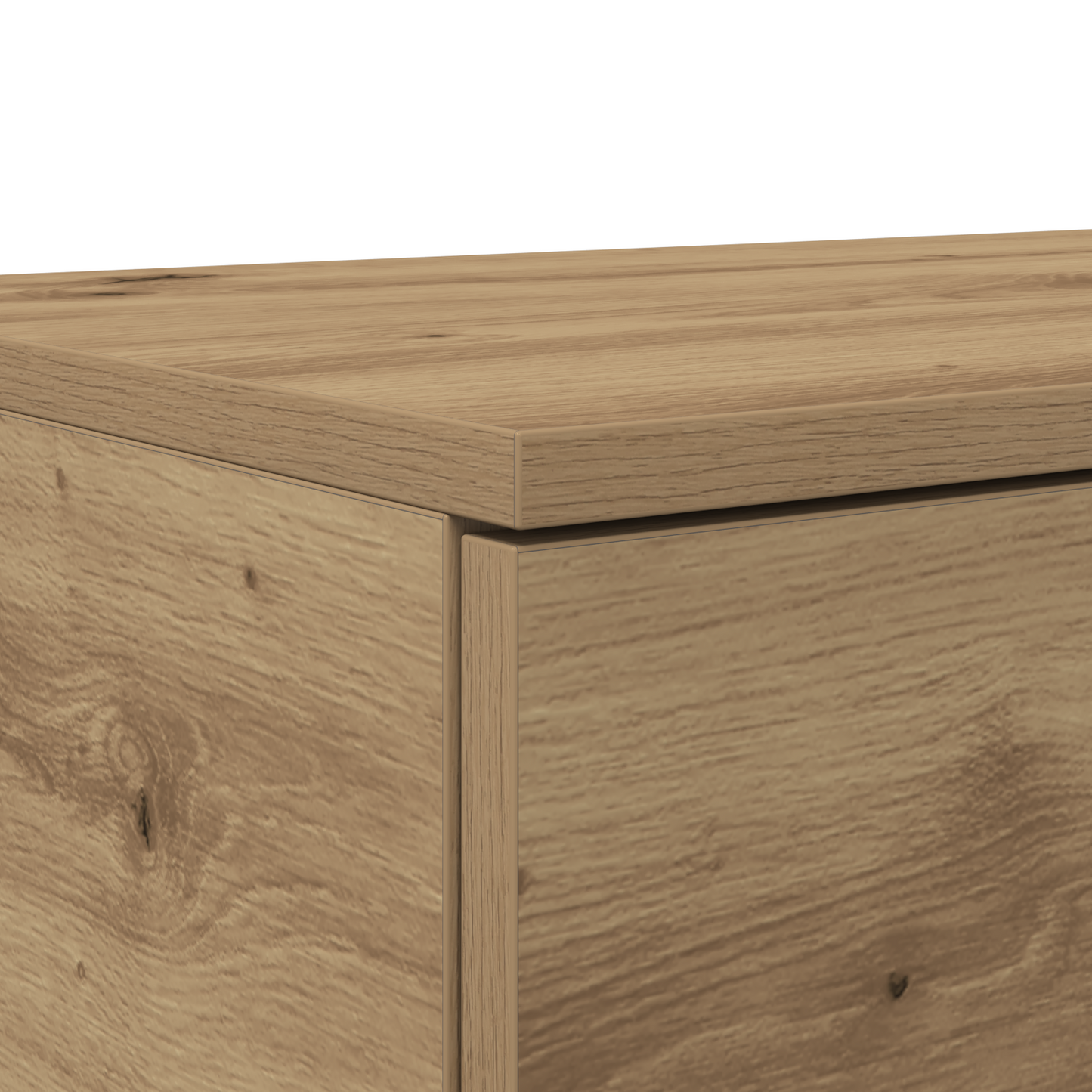 Senge Skuffer Artisan Eg 135X36,5X16,5 Cm Ingeniørtræ