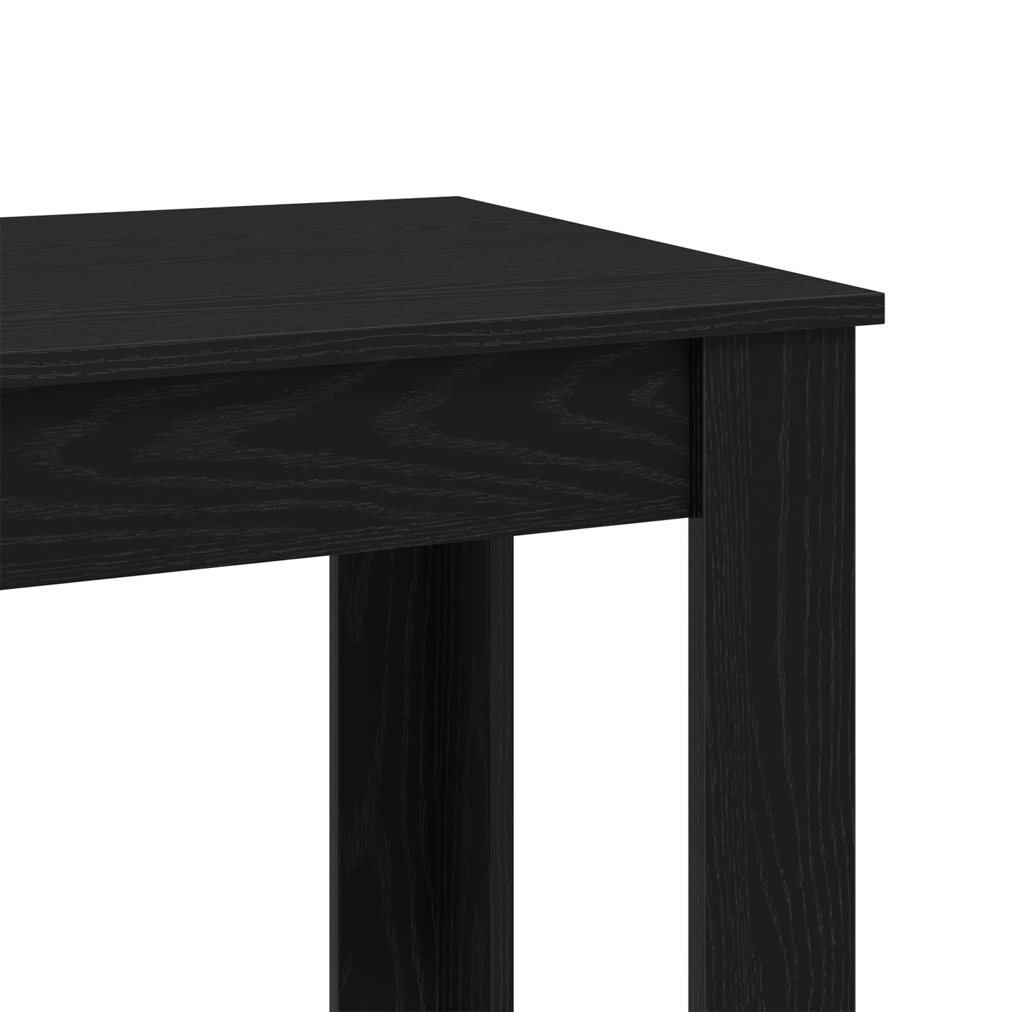 Barbord I Sort Eg 102X50X103,5 Cm I Træ