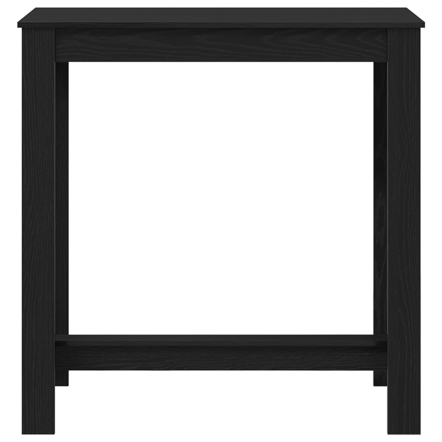 Barbord I Sort Eg 102X50X103,5 Cm I Træ