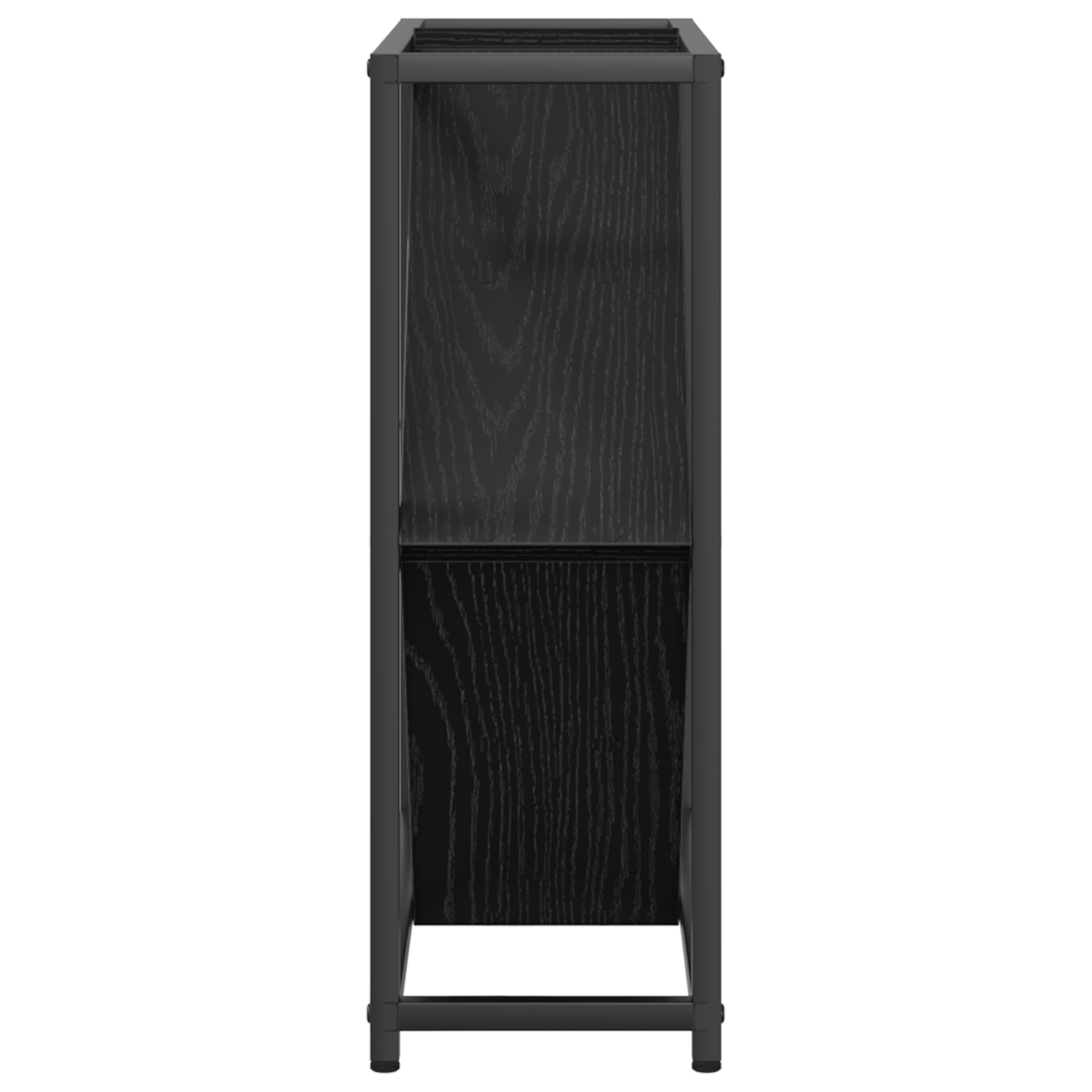 Vinreol Sort Eg 51X18X52,5 Cm Konstrueret Træ