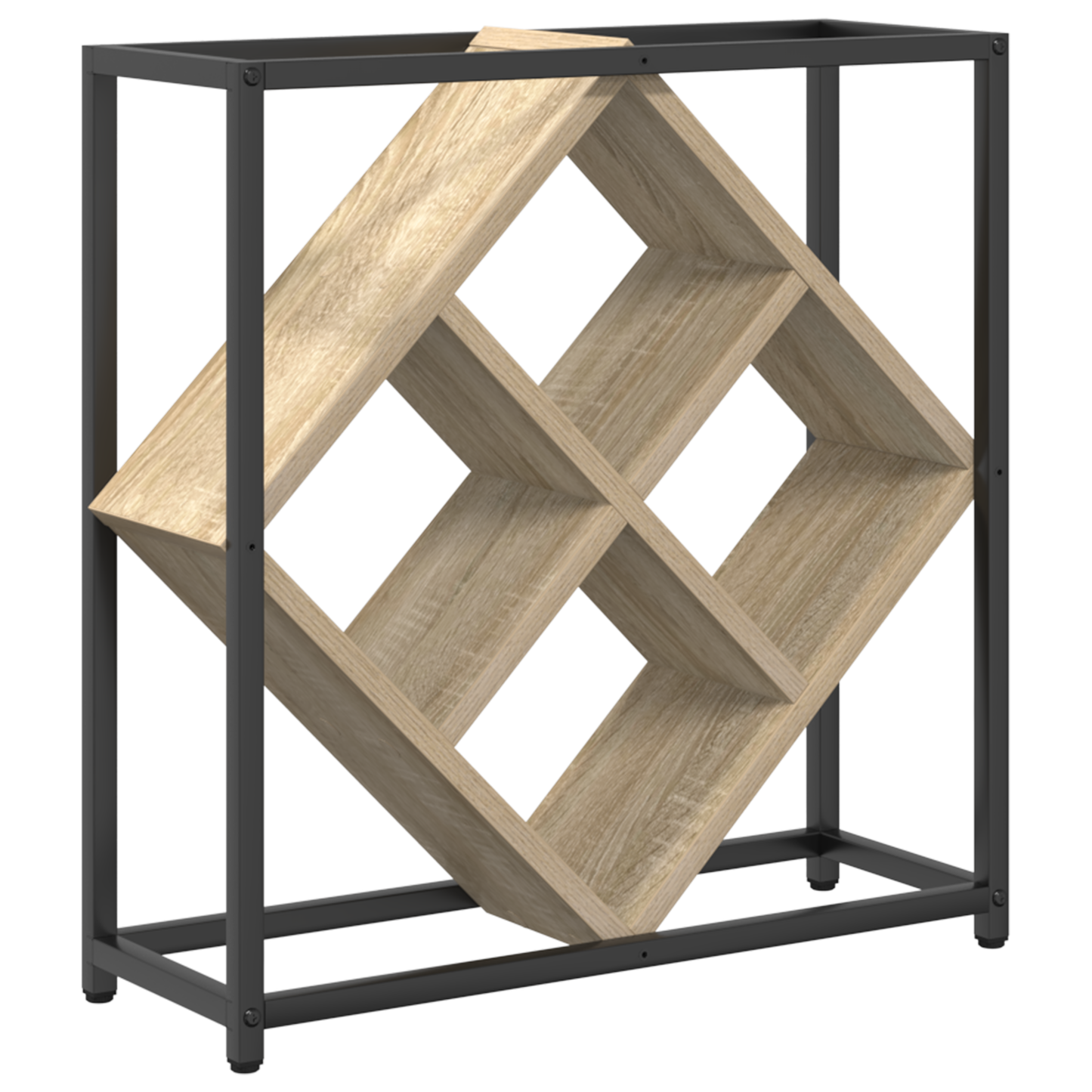 Vinreol Sonoma Eg 51X18X52,5 Cm Ingenieret Træ