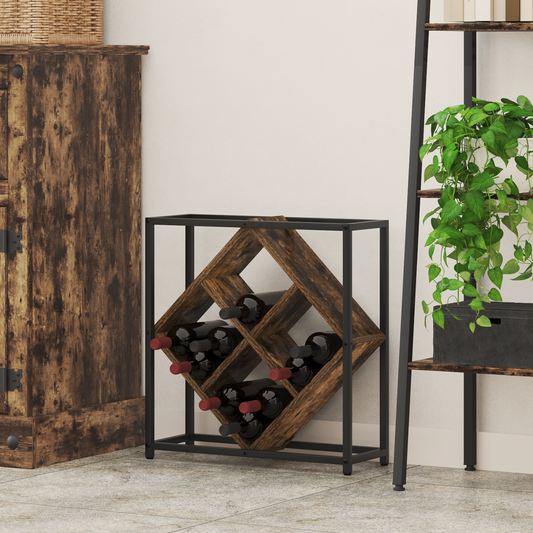 Vinhylde Røget Eg 51X18X52,5 Cm Konstrueret Træ