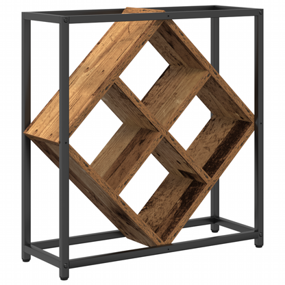 Vinreol Gammelt Træ 51X18X52,5 Cm Ingeniørtræ