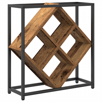 Vinreol Gammelt Træ 51X18X52,5 Cm Ingeniørtræ