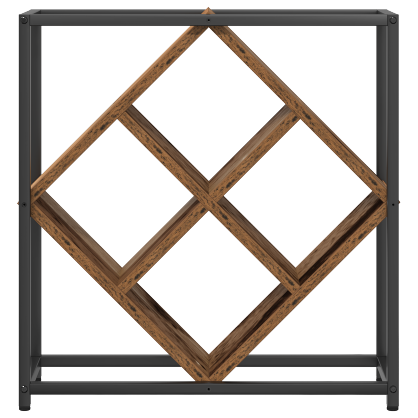 Vinreol Gammelt Træ 51X18X52,5 Cm Ingeniørtræ