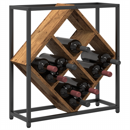 Vinreol Gammelt Træ 51X18X52,5 Cm Ingeniørtræ