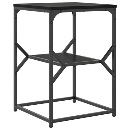 Sidebord Sort Eg 41X40X60 Cm Ingenieret Træ
