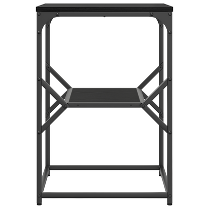 Sidebord Sort Eg 41X40X60 Cm Ingenieret Træ