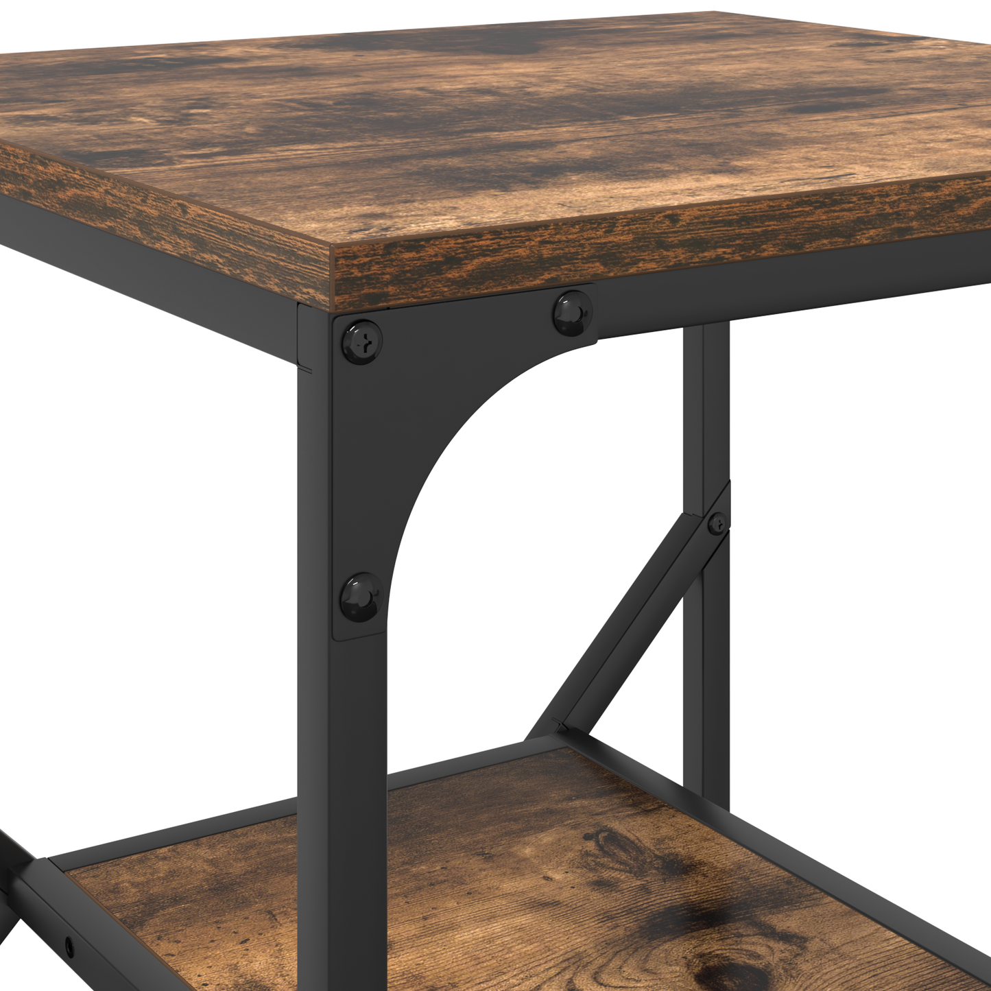 Sidebord Smoked Oak 41X40X60 Cm Ingeniørtræ