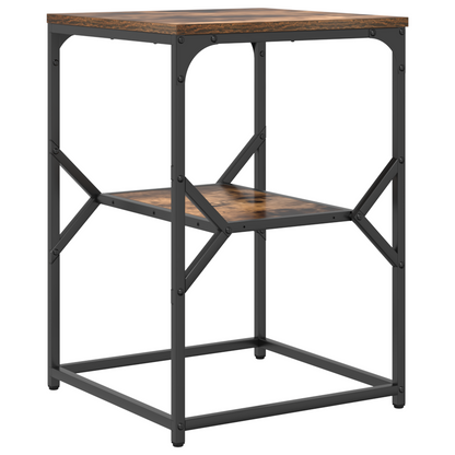 Sidebord Smoked Oak 41X40X60 Cm Ingeniørtræ