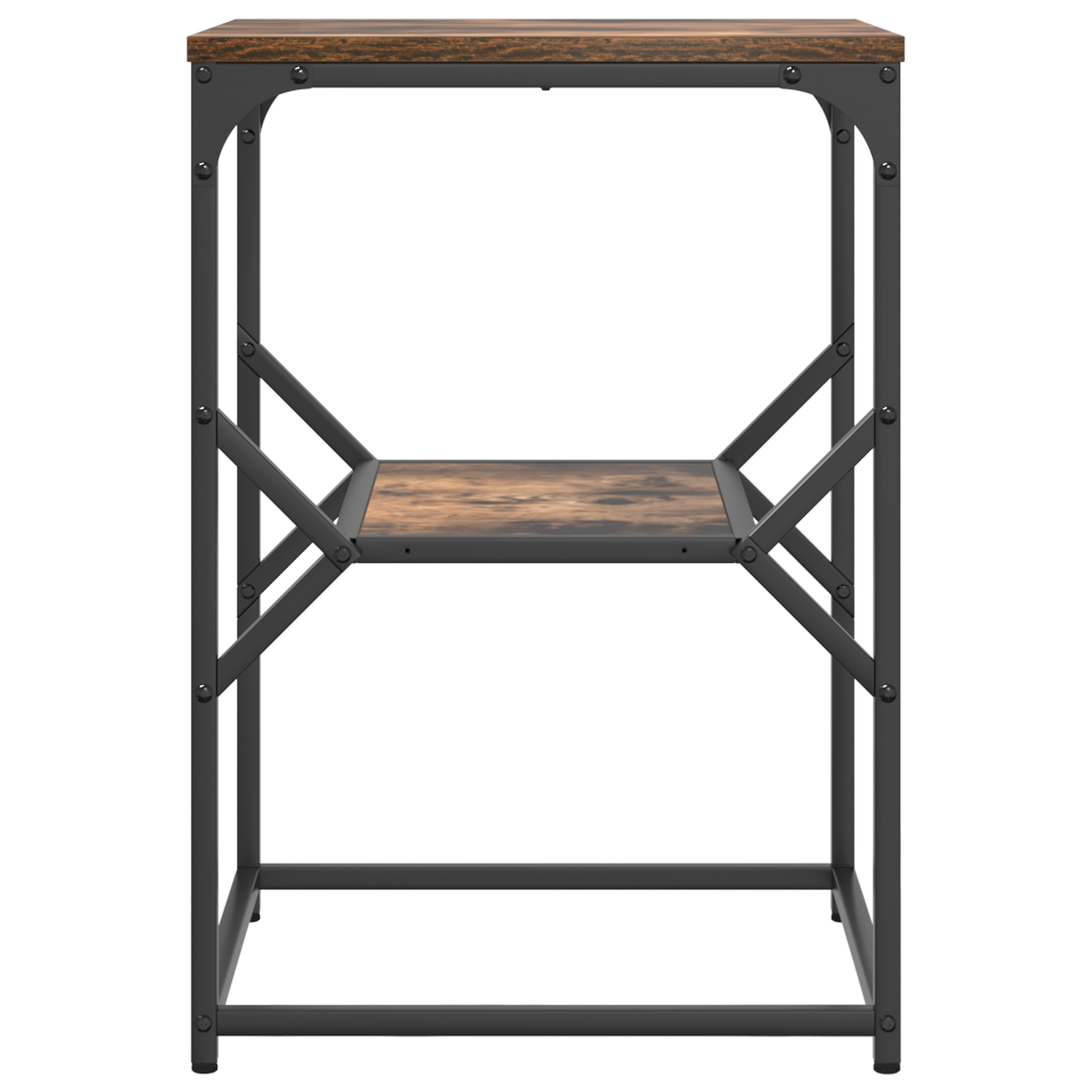 Sidebord Smoked Oak 41X40X60 Cm Ingeniørtræ