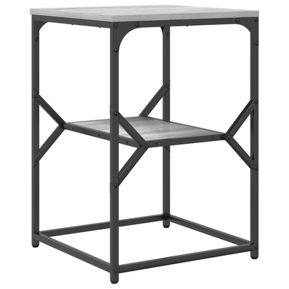Sidebord Grå Sonoma 41X40X60 Cm Konstrueret Træ