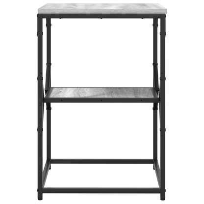 Sidebord Grå Sonoma 41X40X60 Cm Konstrueret Træ