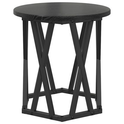 Nesting Side Tables 2 Stk Sort Eg Trækomposit
