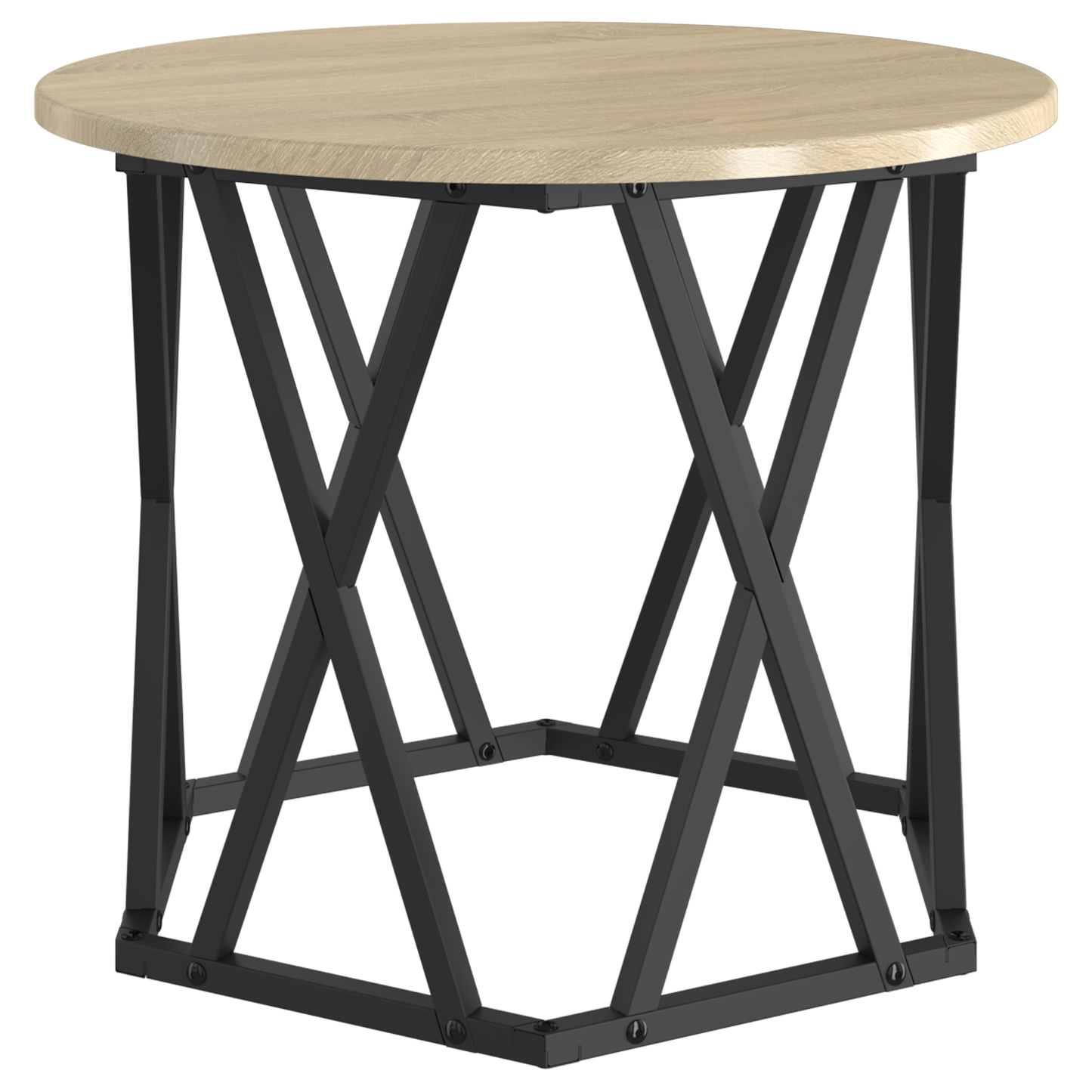 Nesting Side Tables 2 Pcs Sonoma Oak Engineered Wood