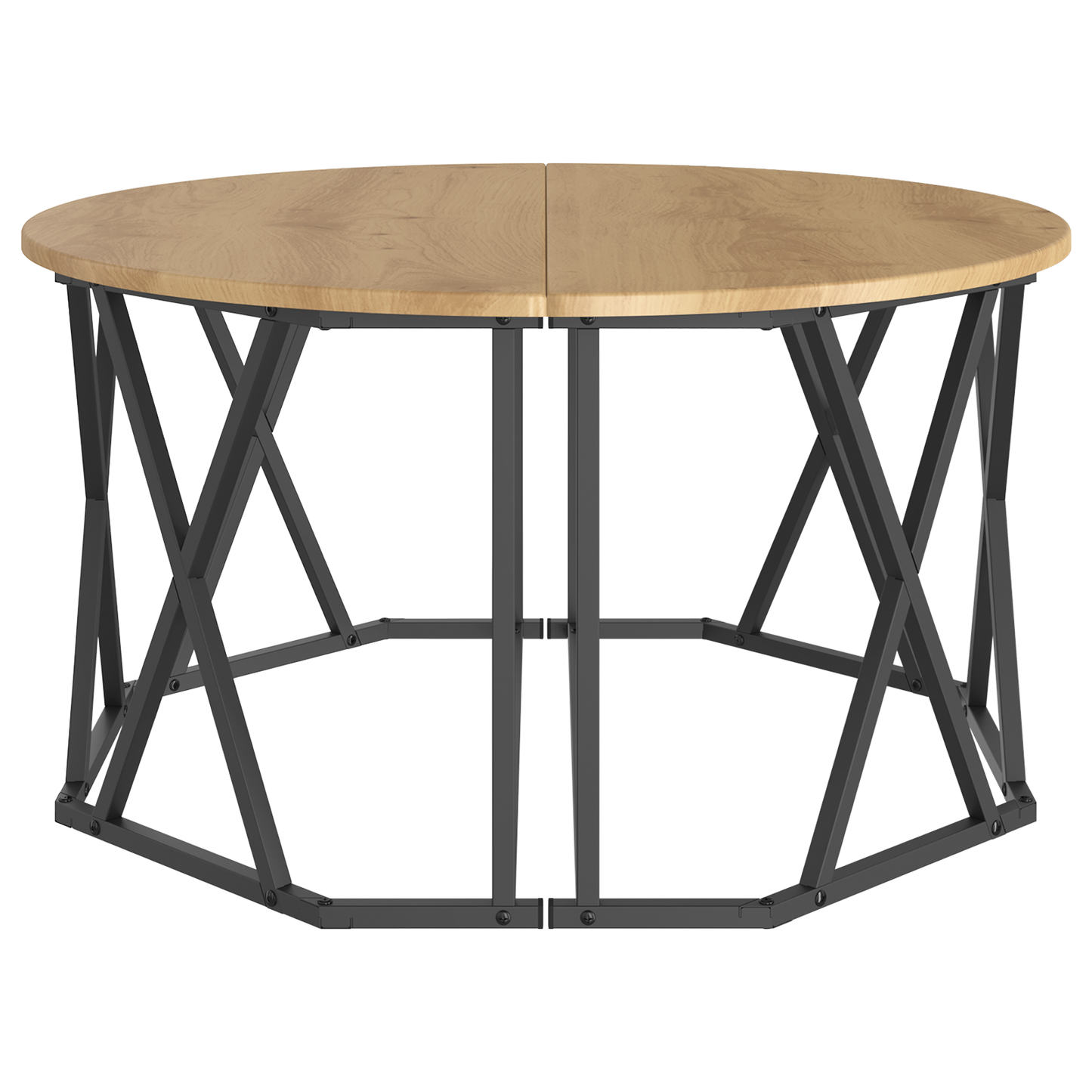 Sofabord Artisan Eg 31,5X31,5X16,5 Tommer Lavet Af Konstrueret Træ