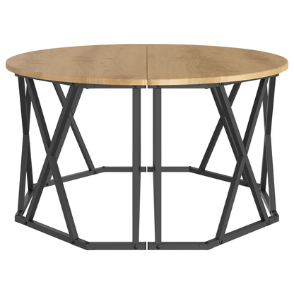 Sofabord Artisan Eg 31,5X31,5X16,5 Tommer Lavet Af Konstrueret Træ