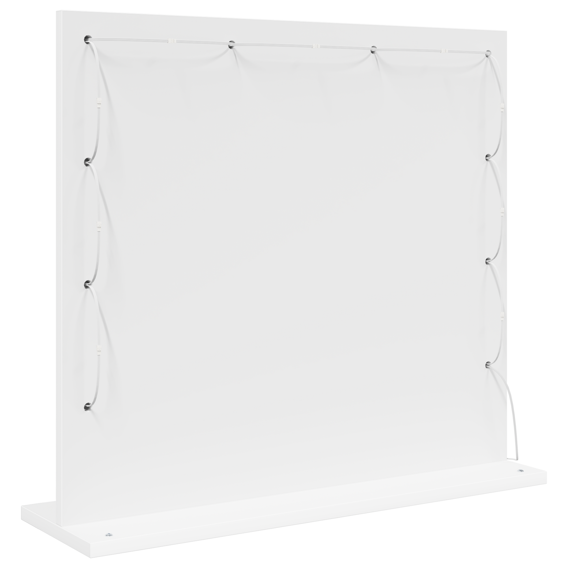 Vaskeskab Spejl Hvid 60 X 55 X 18 Cm Konstrueret Træ Og Glas - Billede 5