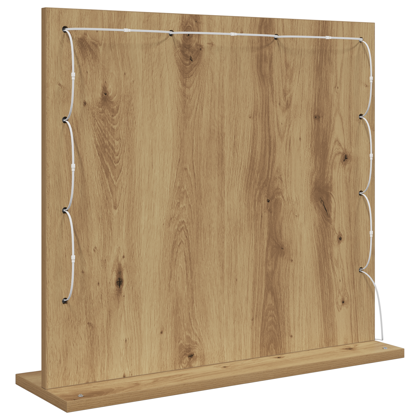 Vaskeskab Spejl Med Spejl Artisan Egetræ 60 X 55 X 18 Cm - Billede 5