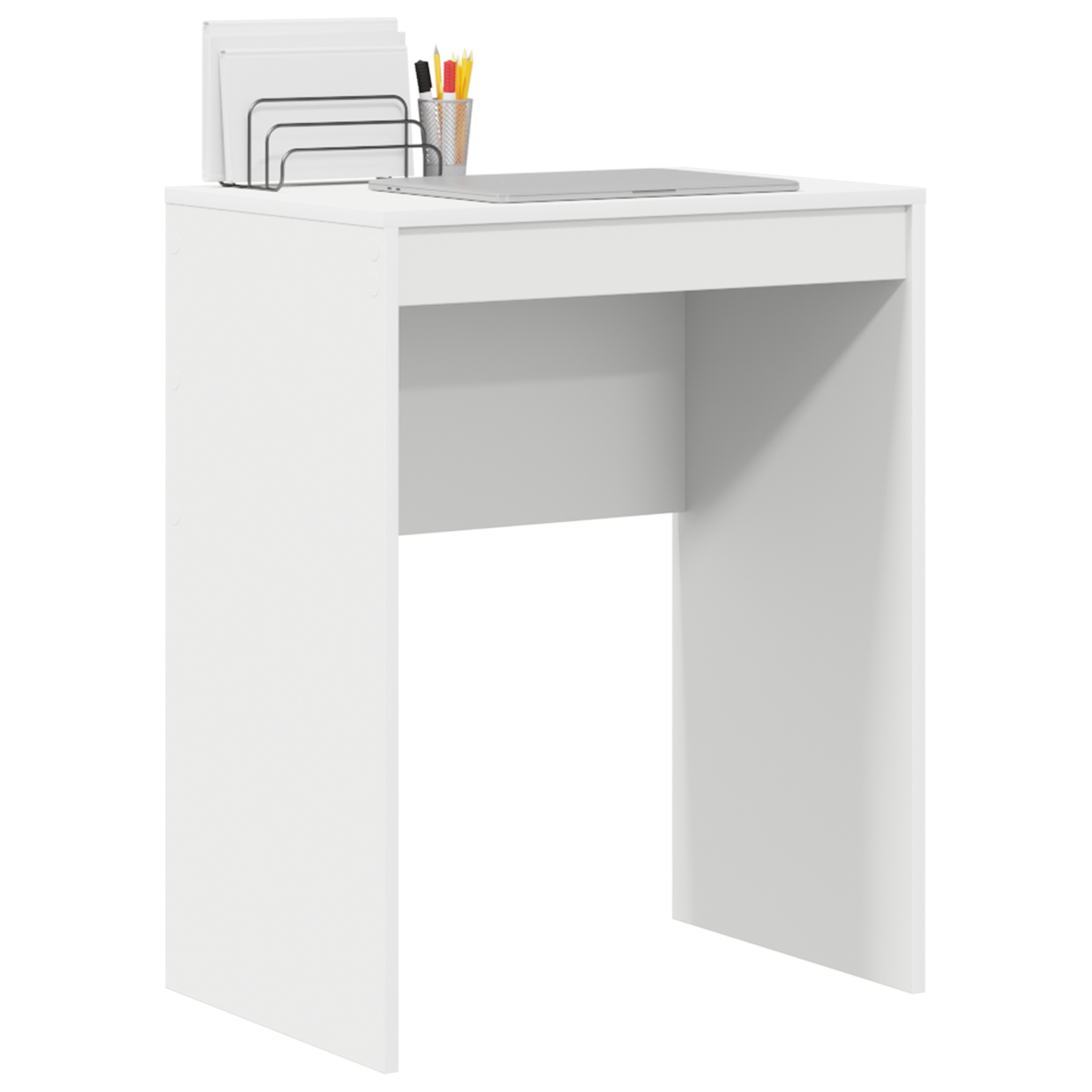 Bord Hvid 60 X 40 X 76 Cm - Billede 3