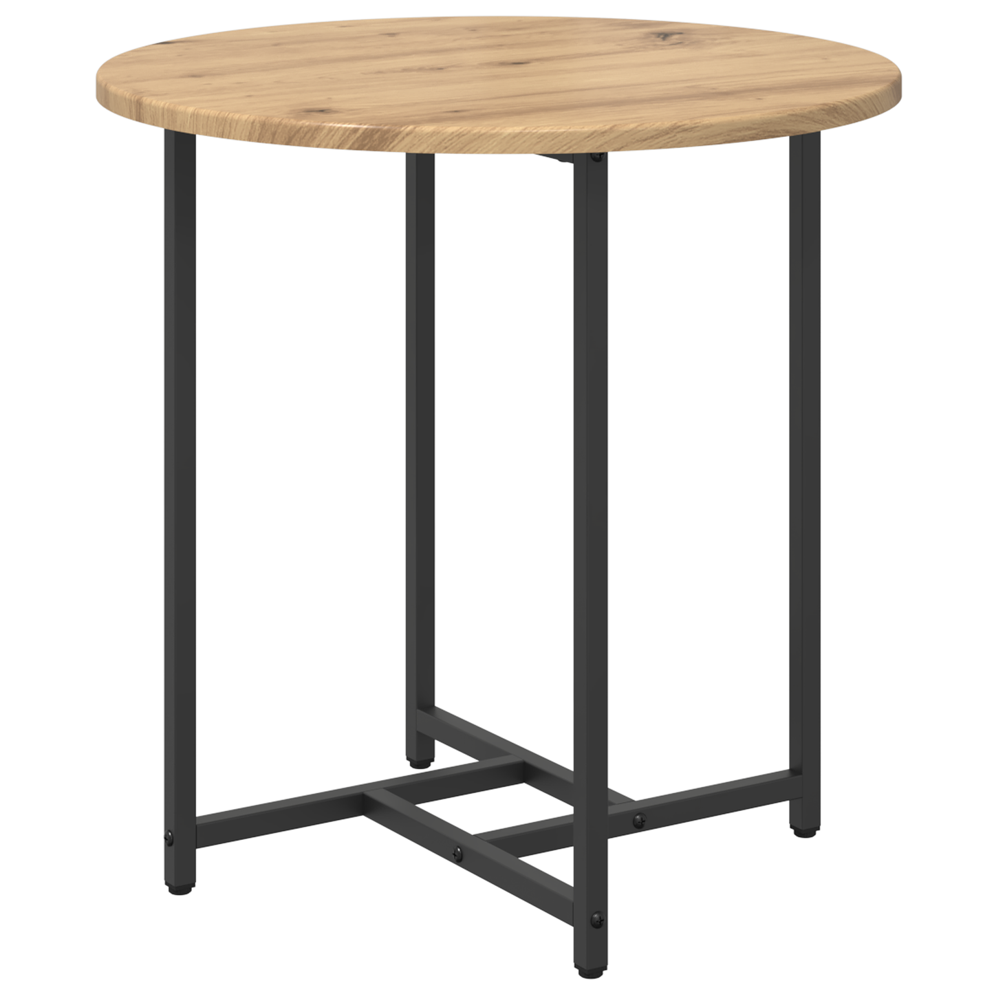 Sidebord 2 Stk Artisan Egetræ, Ingeniørtræ Og Metal