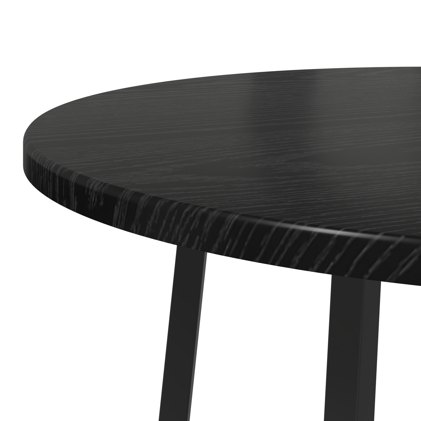 Sofabord 2 Stk Sort Eg Finer Og Metal