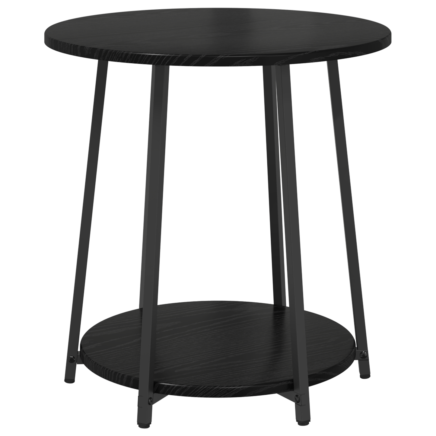 Sofabord 2 Stk Sort Eg Finer Og Metal