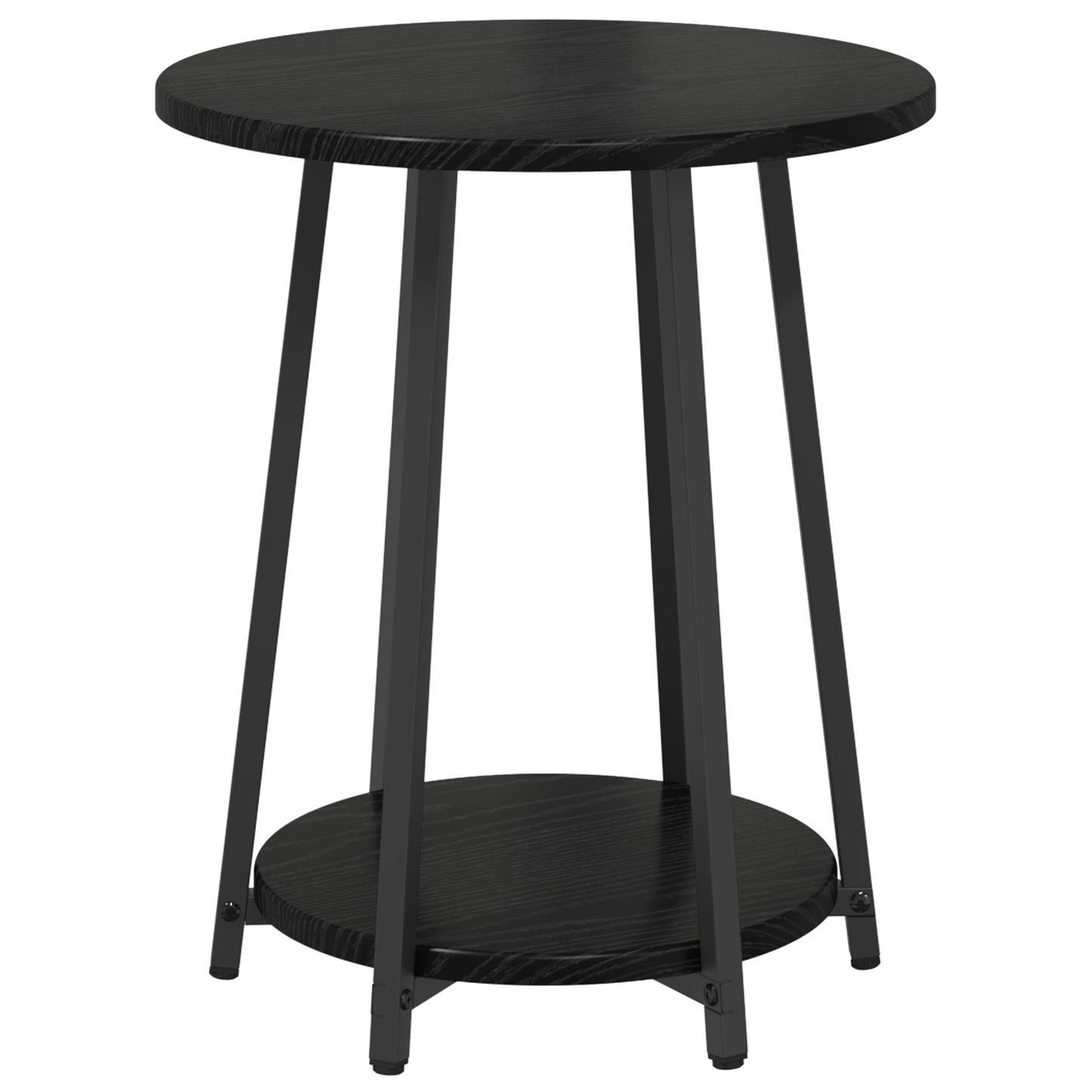 Sofabord 2 Stk Sort Eg Finer Og Metal