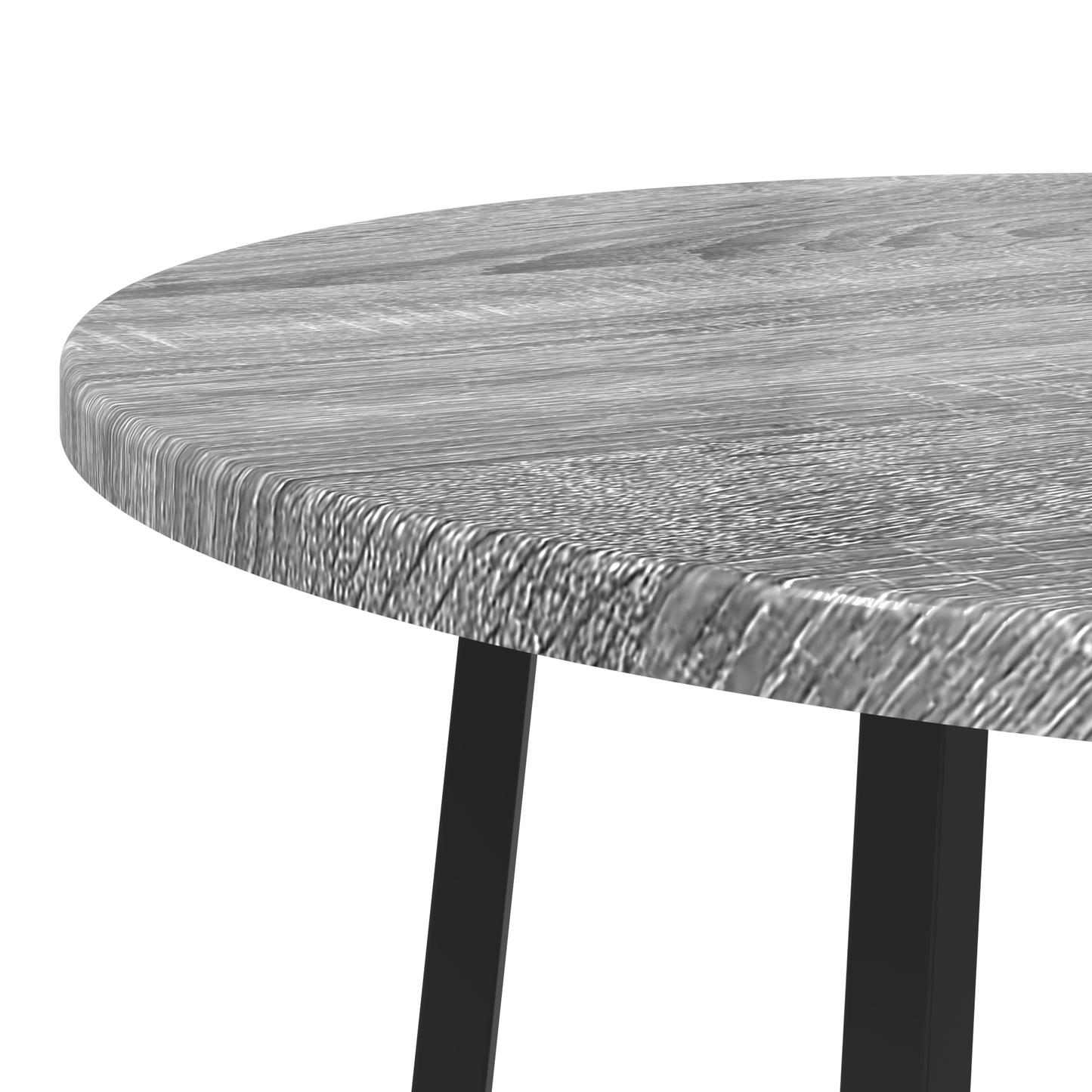Sidebord 2 Stk Grå Sonoma Ingeniørtræ Og Metal